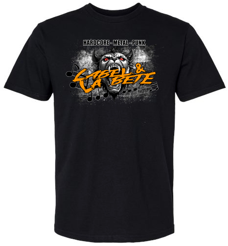 Label & La Bête - T-shirt - Logo (Noir)