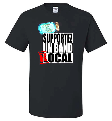 Bord En Bord - Tshirt - Supportez un band ''local''